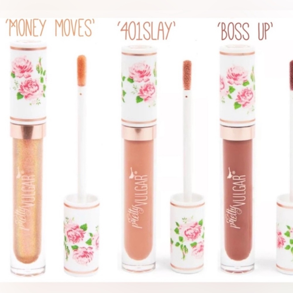 Pretty Vulgar CEO of Lip Gloss Trio Set NIB